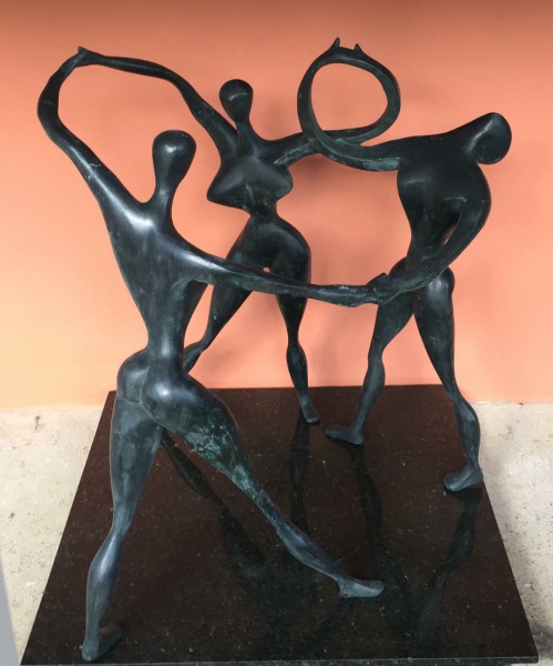 Joias . Alfredo Ceschiatti- (Iaras) Escultura em Bronze  - Med: foto 7
