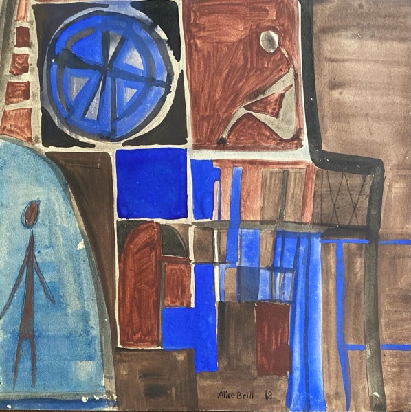 Arte . Cicero Dias - Figuras - OST- Med;54x65cm Sem Moldura  - foto 4