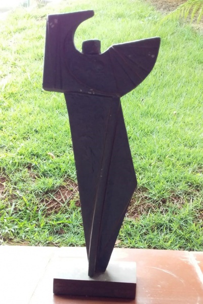 Joias . Alfredo Ceschiatti- Escultura em Bronze - Figura femini foto 1