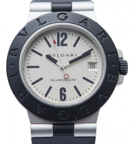 Relogios . RELÓGIO BVLGARI ALUMINIUM. MOVIMENTO AUTOMÁTICO, TAMANHO 38MM, CAIXA EM AÇO. OS ...