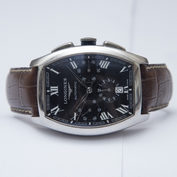 Relogios . RELÓGIO LONGINES CRONÓGRAFO. MOVIMENTO AUTOMÁTICO, TAMANHO 35X42MM, CAIXA EM ...