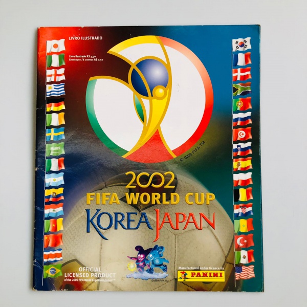 Joias . KOREA JAPAN 2002 - COBIÇADO ÁLBUM DE FIGURINHAS - COPA DO MUNDO KOREA JAPÃO ...