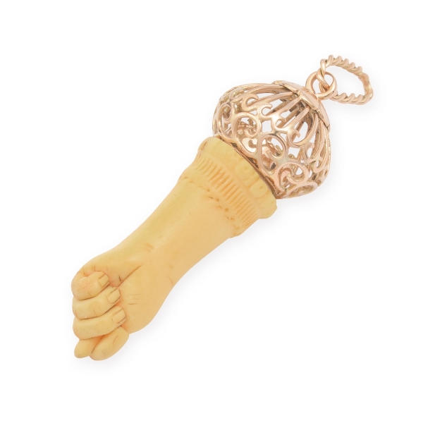 Joias . #8530 Colar Caveira ANIMALE em Ouro Branco 18K com 15 P foto 7