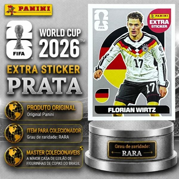 2026 - EXTRA LEGEND PRATA - FEDERICO VALVERDE (Uruguai)