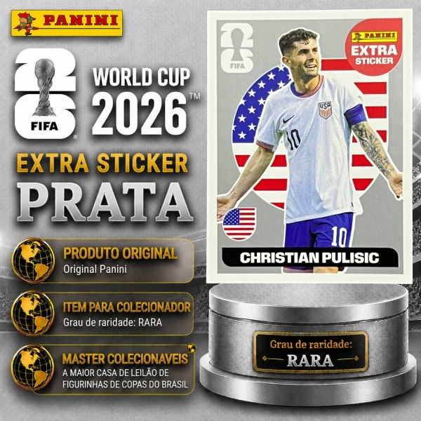 2026 - EXTRA LEGEND PRATA - FEDERICO VALVERDE (Uruguai)