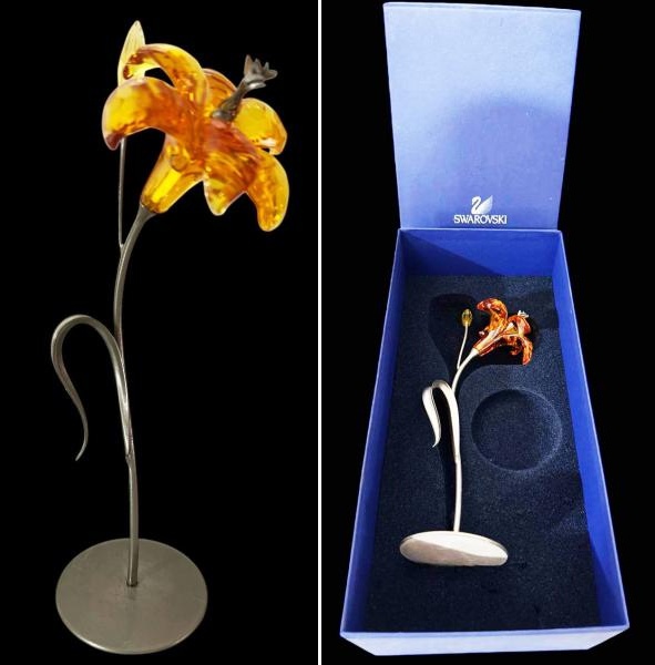 Joias . SWAROVSKI - Magnifico Grupo escultórico elaborado em cristal austríaco da ...