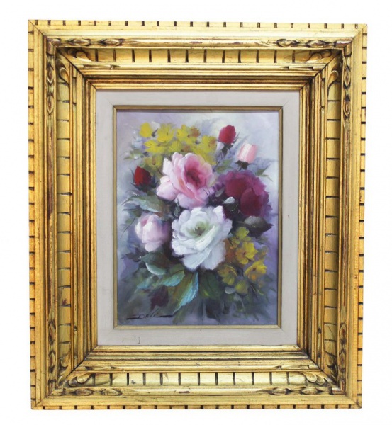 Arte . Quadro OST representando "CASEBRES", moldura em foto 3
