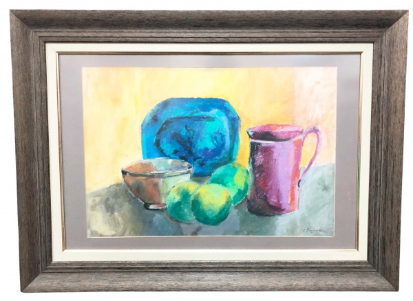 Arte . Quadro OST representando "CASEBRES", moldura em foto 6