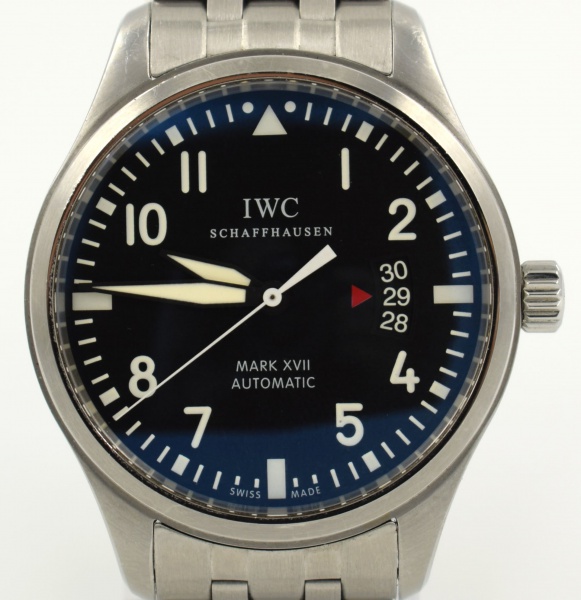 Relogios . IWC Pilot's Watch Mark XVII Ref.IW326504 - Relógio Masculino Com Caixa em ...