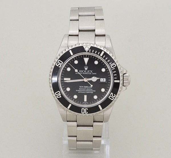 Relogios . ROLEX -  SEA - DWELLER Ref.16600 - 4.000 Pés - Ano de Fabricação 1998. Relógio ...