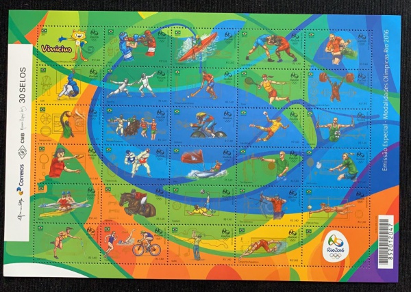 Joias . Brasil - C 3534 - CJ - Ano 2015 - Modalidades Jogos Olí foto 3