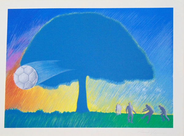 Joias . Tomoshigue Kusuno, Composição  - Serigrafia 38/70 - Ass. Inf. Dir. - Medida 50 ...
