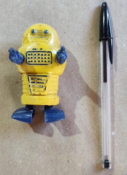 Joias . BRINQUEDO BONECO SUPER ROB - O ROBÔ QUE COMBATE - MÃOS foto 4