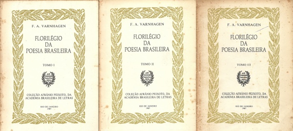 Resultado de imagem para Florilégio da Poesia Brasileira F.A.