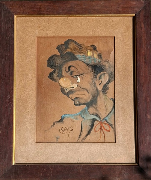 Arte . QUADRO - Representação da famosa e antiga Igreja de San foto 2