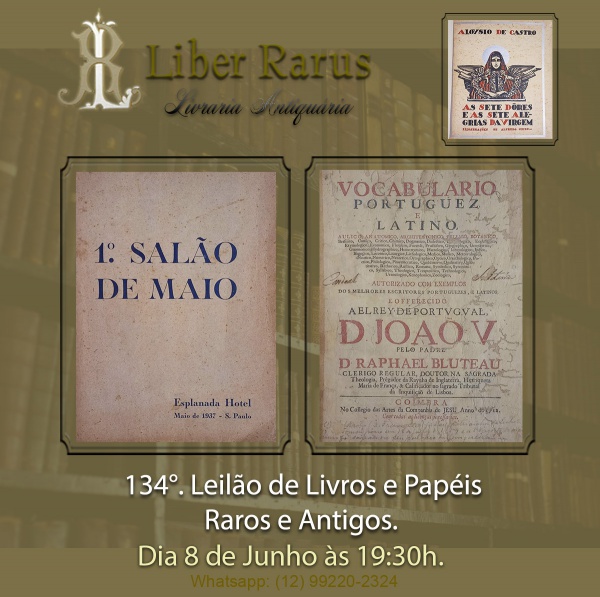 Arte . 35º Leilão de Livros e Papéis Raros e Antigos - Liber R foto 1