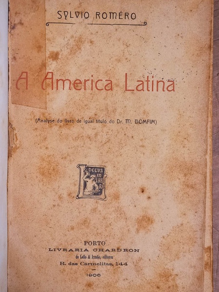 Arte . Sylvio Romero e Arthur Guimarães - Estudos Sociaes. O B foto 1