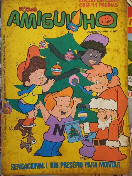 Arte . Nosso Amiguinho N.75 - bom exemplar, sinal de acidifica foto 2