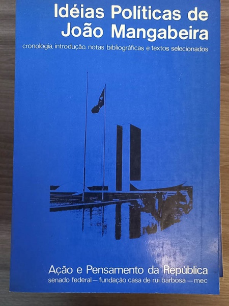 Arte . Idéias Políticas de João Mangabiera Vol1 - bom exemplar foto 1