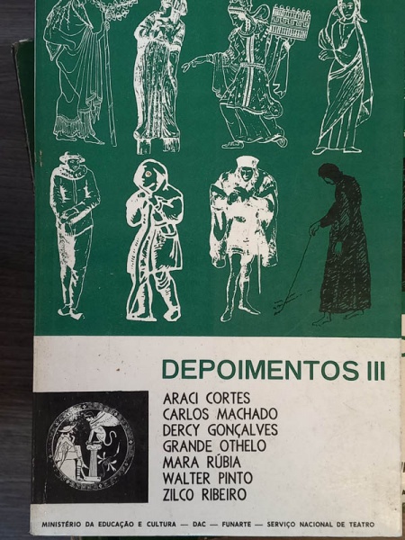 Arte . Depoimentos I -  bom exemplar, sinal de acidificação, m foto 1