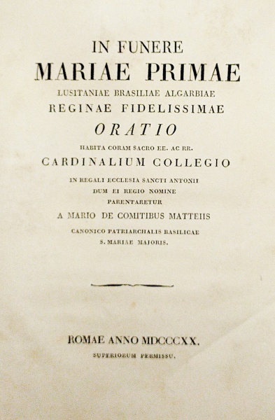 Arte . Alfredo da Cunha - Elogio Historico de Sua Magestade o foto 1