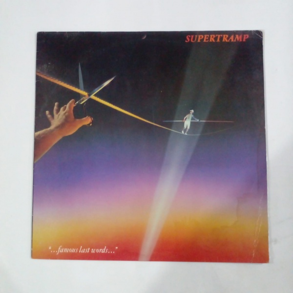 Lote 39 SUPERTRAMP - FAMOUS LAST WORDS - ANO 1988 - DISCO DE VINIL - LP  Long Play  LP ... Valor ini