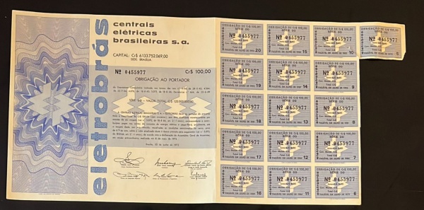 Joias . ETAT DE AMAZONE - 500 Francos - Ao Portador - Ano 1907 foto 1
