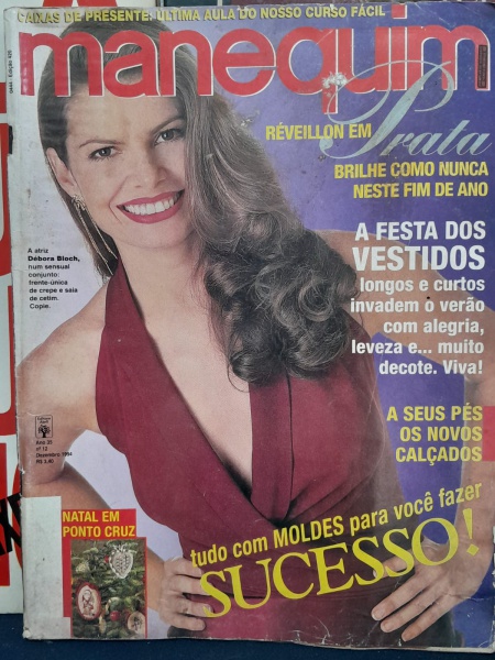 Joias . REVISTA MANCHETE  DEZEMBRO 1995 / VERA FISCHER NA CAPA foto 8