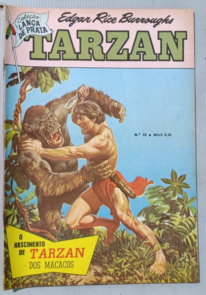 Joias . Gibi Antigo Raro "Tarzan" nº 31  3ª Série / Lan foto 1