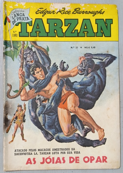 Joias . Gibi Antigo Raro "Tarzan" nº 31  3ª Série / Lan foto 3