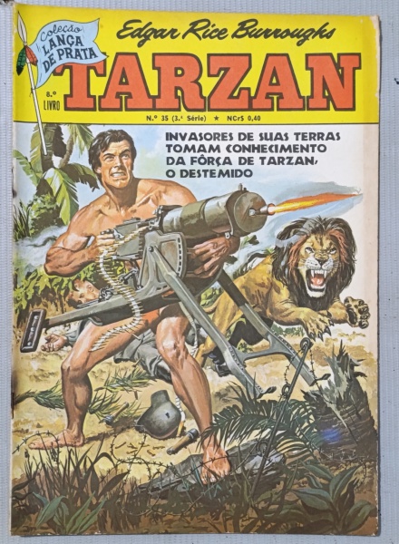 Joias . Gibi Antigo Raro "Tarzan" nº 31  3ª Série / Lan foto 4