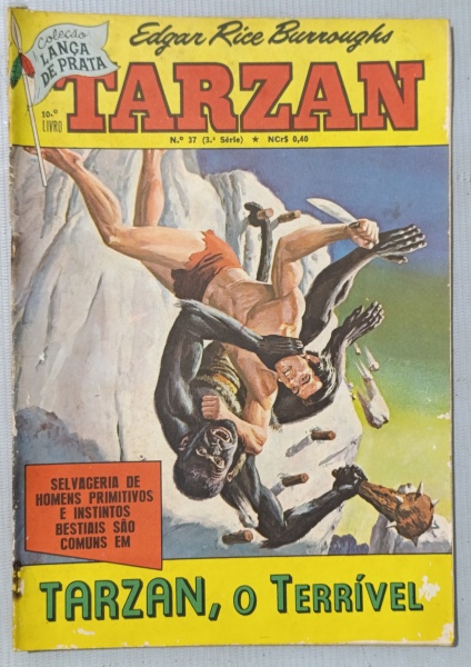 Joias . Gibi Antigo Raro "Tarzan" nº 31  3ª Série / Lan foto 5