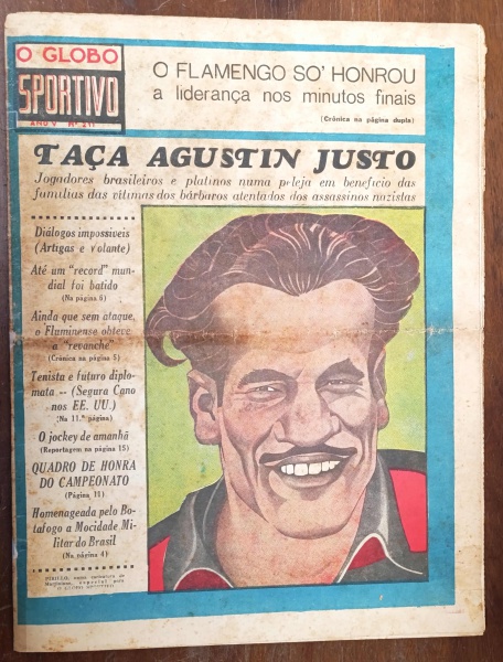 Joias . Revista O Globo Sportivo Nº 224  Biguá e Jayme (Ídolos foto 1