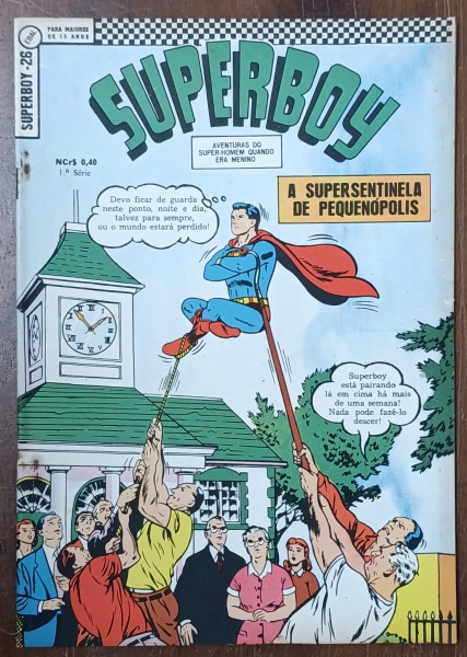 Joias . SUPERBOY 1ª SÉRIE Nº 73 (EDITORA EBAL, ANOS 1970) foto 3