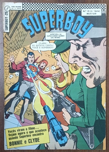 Joias . SUPERBOY 1ª SÉRIE Nº 73 (EDITORA EBAL, ANOS 1970) foto 5