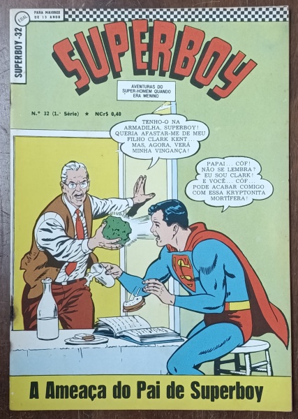 Joias . SUPERBOY 1ª SÉRIE Nº 73 (EDITORA EBAL, ANOS 1970) foto 7