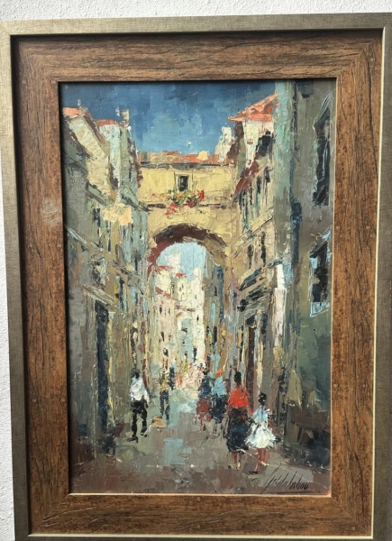 Arte . Mira Schendel - Tempera Sobre Tela - Med;54x80cm Sem Mo foto 3