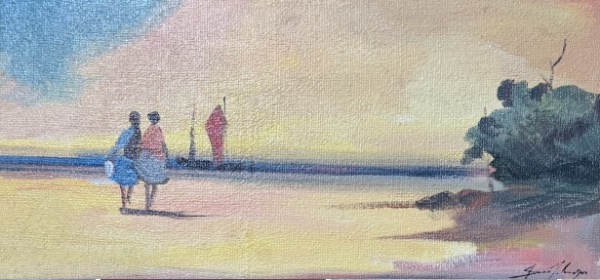 Arte . Cicero Dias - Figuras - OST- Med;54x65cm Sem Moldura - foto 7