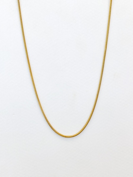 COLAR, EM OURO AMARELO, 18K, JÓIAS SCRAP, TAMANHO: 39 CM, ELO: RABO DE RATO, PESO: 5.69 gr | REF: T13041 | REF:T13041