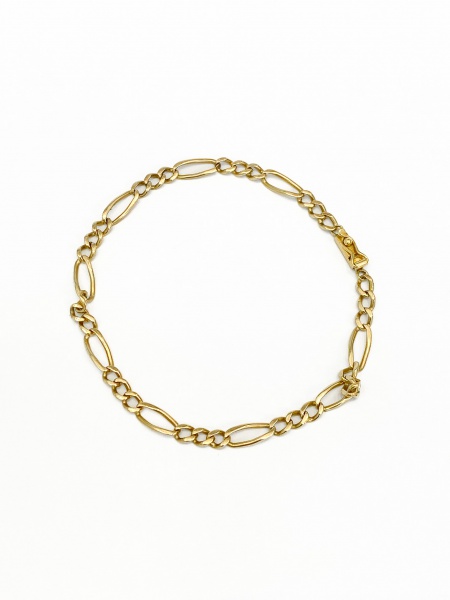 PULSEIRA, EM OURO AMARELO, 18K, JOIAS SCRAP, TAMANHO: 19CM, ELO: ..., PESO: 5.67 gr | REF: I13036 | REF:I13036