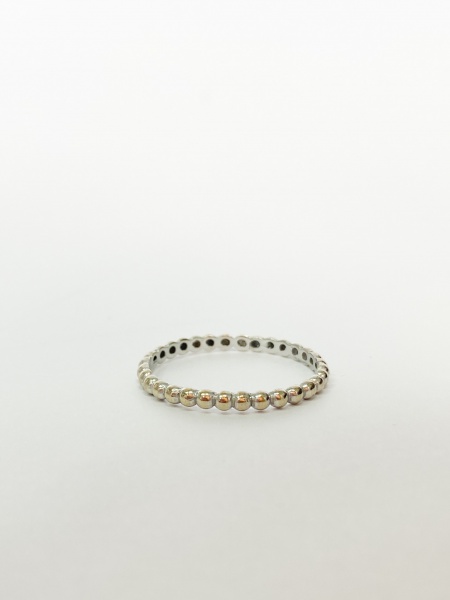 ANEL, EM OURO BRANCO, 18K, ARO: 24, PESO: 1.6 gr | REF: T12349 | REF:T12349