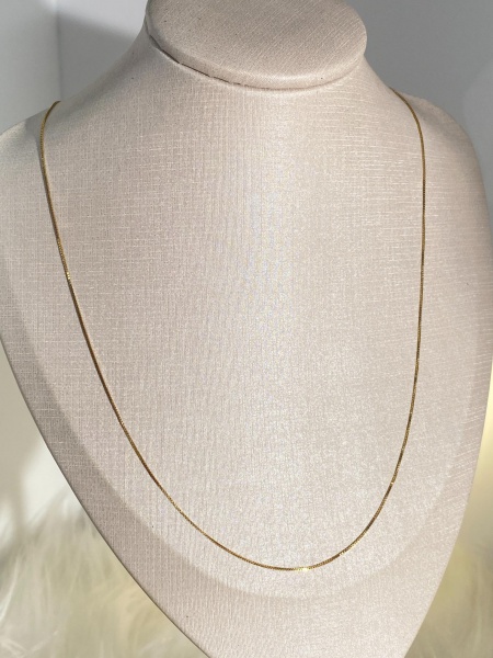 COLAR, EM OURO AMARELO, 18K, TAMANHO: 45CM, ELO: VENEZIANO CURTO, PESO: 1.4 gr | REF: T9064 | REF:T9064