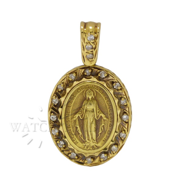 Relogios . CORDÃO COM CRUCIFIXO DE DIAMANTES EM OURO BRANCO 18K (0 foto 4