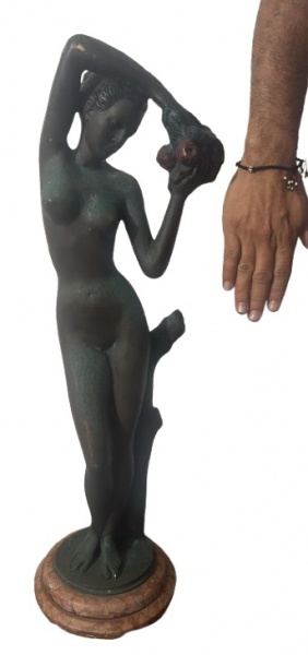 Joias . LÉON ROUSSEL- Importante escultura produzida em bronze foto 1