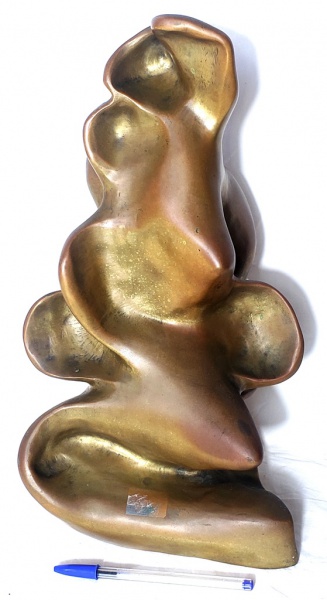 Joias . LÉON ROUSSEL- Importante escultura produzida em bronze foto 5