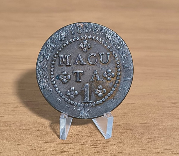 Joias . BRASIL - 1 MACUTA 1814 - Nº 408