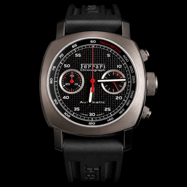 Lote 21 PANERAI / FERRARI  GRANTURISMO CHRONOGRAPH, ref. FER00018. Relógio de pulso em ... Valor ini