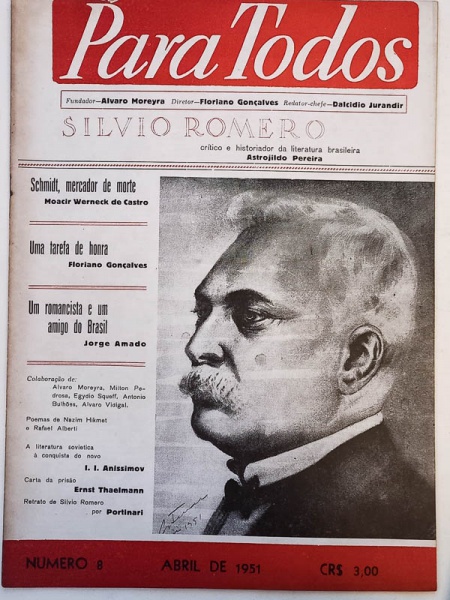 Arte . Alvaro Moreyra - Para Todos - Rio de Janeiro 1950 - N. foto 2