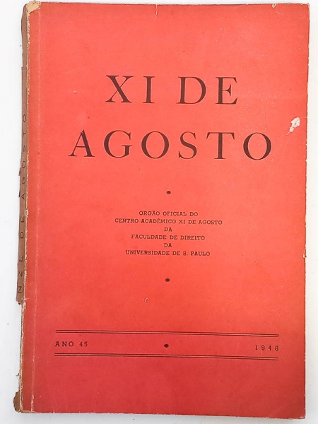 Arte . O XI de Agosto, Orgam Oficial do Centro Academico XI de foto 3