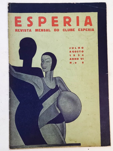 Arte . Esperia, Revista Mensal do Club Esperia - 1937 - N. 1-2 foto 6